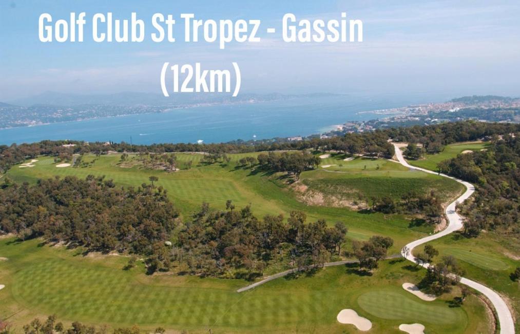 Charmant Appartement Village Restanques De Saint Tropez Гримо Экстерьер фото